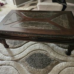 Coffee Table And Side Table.