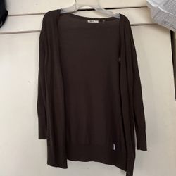 Brown Sweater Size l