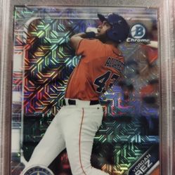 2019 Bowman Chrome Yordan Alvarez Houston Astros RC Rookie PSA 10 GEM MINT