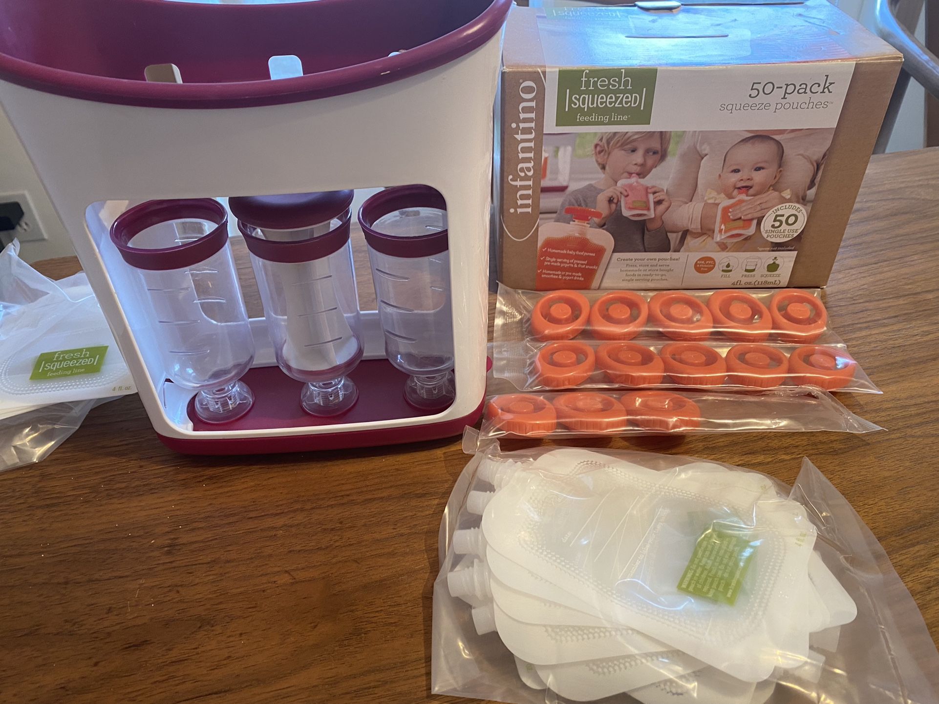 Infantino Fresh squeeze Station Pouches for Sale in Seattle WA