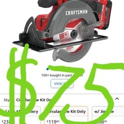 20Volt Crashman skill SAW CORDLESS TOOL ONLY