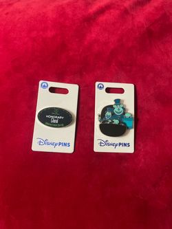 Disney Haunted Mansion Enamel Pin Set of 2