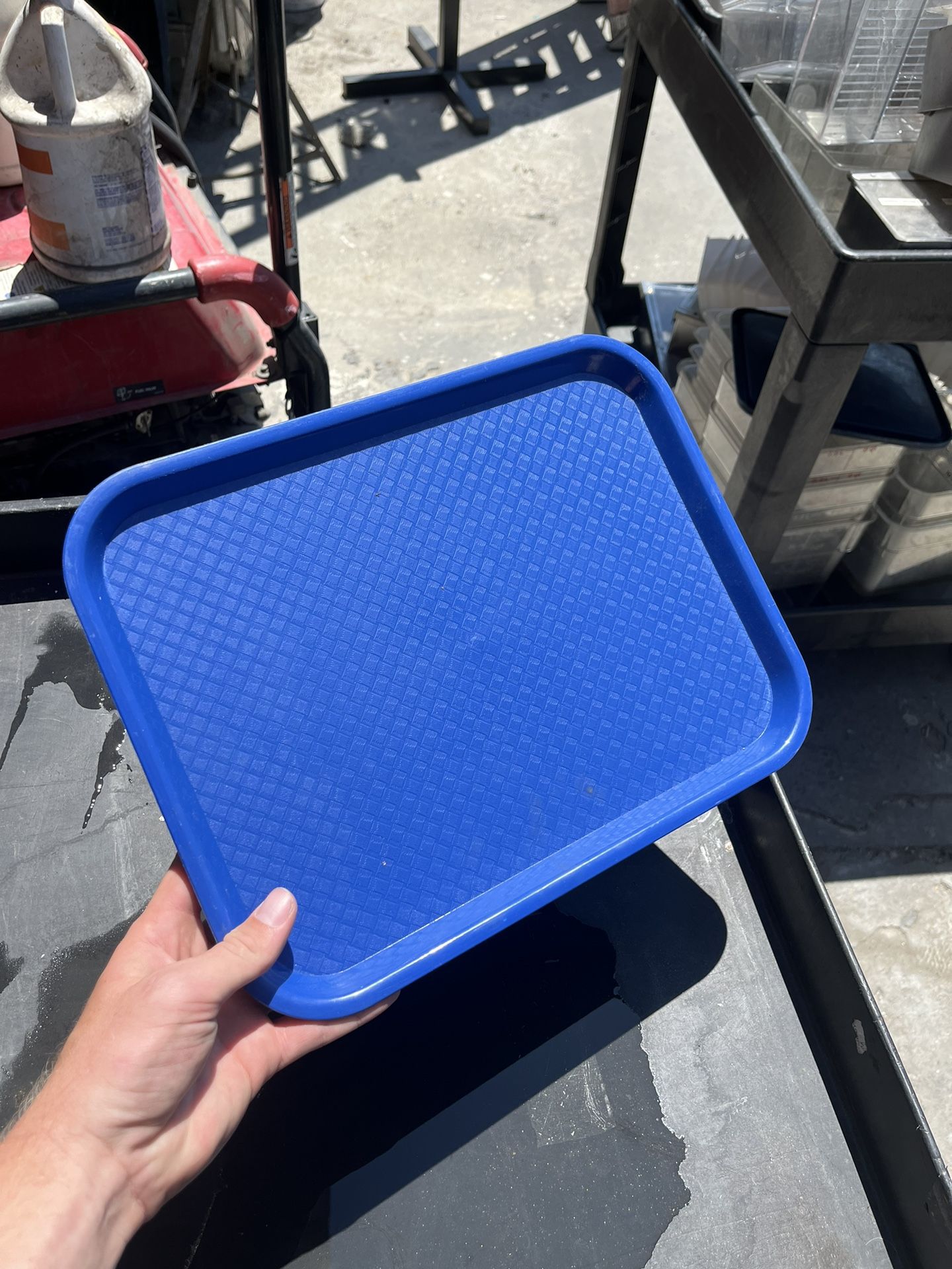Blue Trays