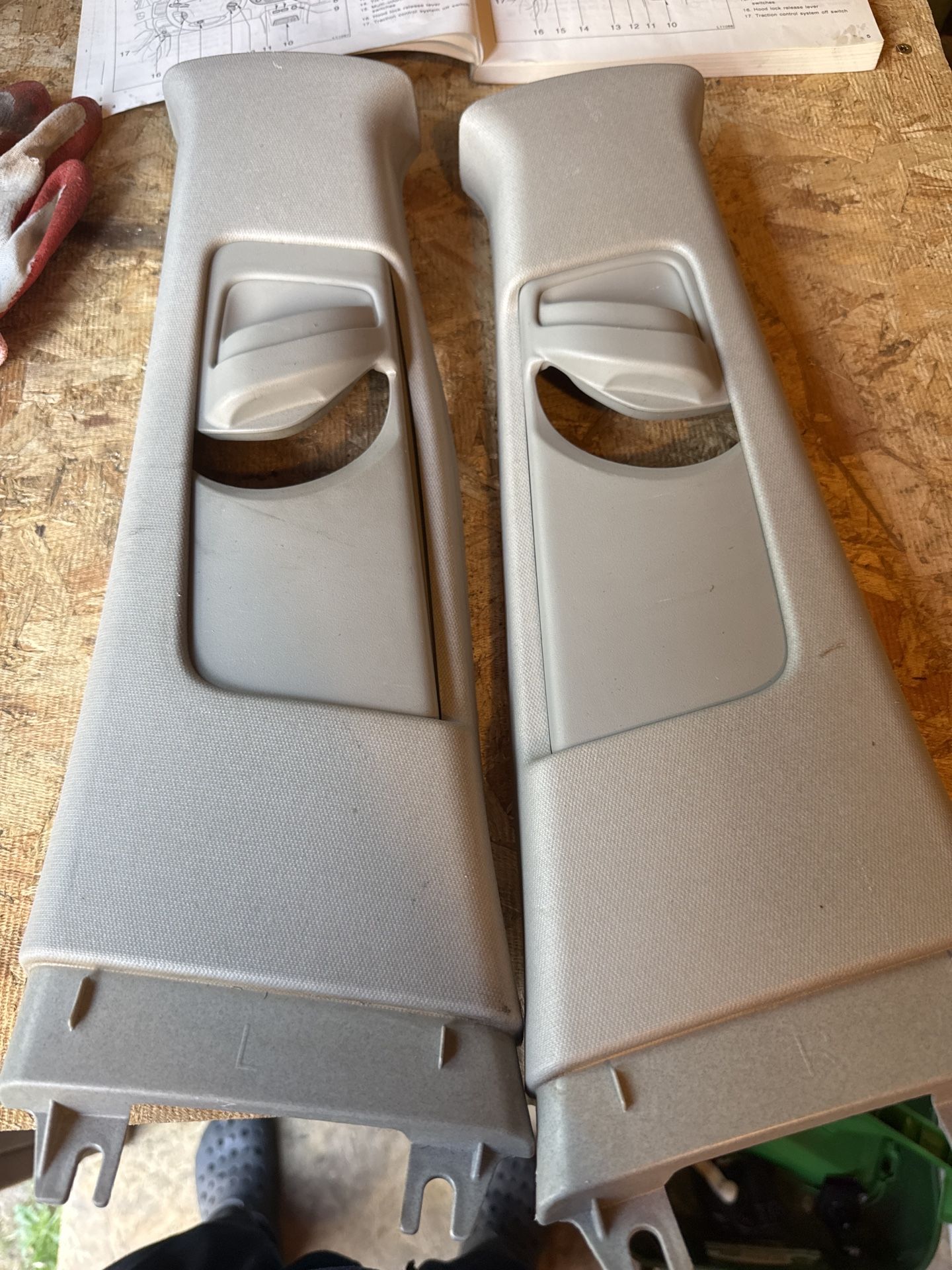 Interior B Pillar Trim Panels