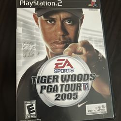Tiger Woods PGA Tour 2005 Sony PlayStation 2 