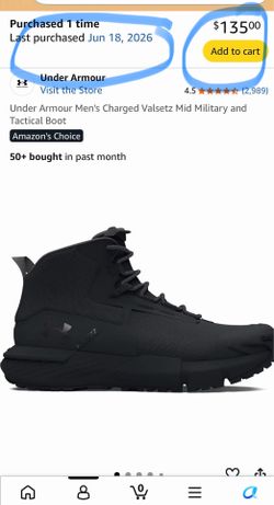 Under Armour Valsetz Tactical Boots (New) 8 1/2
