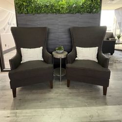 2 Chairs + Coffee Table & End Table Set