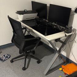 Computer Table And Chair