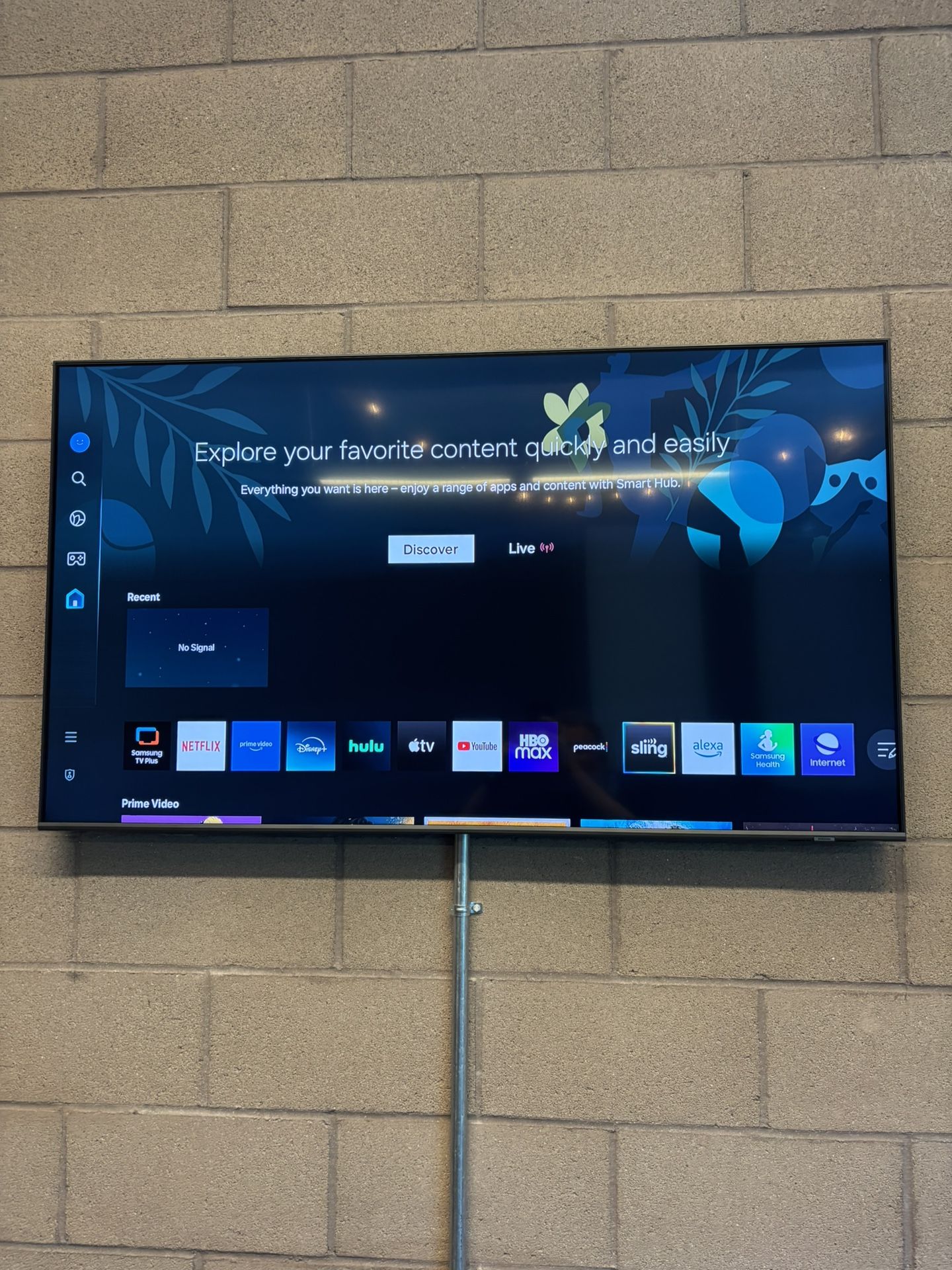 55” Samsung Smart TV - Rarely Used
