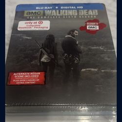 The Walking Dead Season 6 Blu-ray Target Exclusive Steelbook