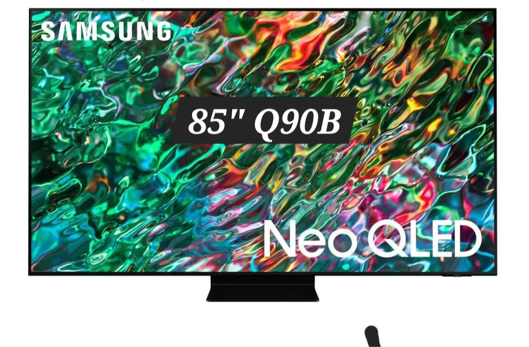 SAMSUNG 85" INCH NEO QLED 4K SMART TV Q90B ACCESSORIES INCLUDED 