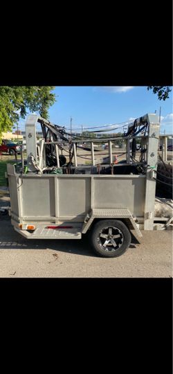 10 foot aluminum trailer