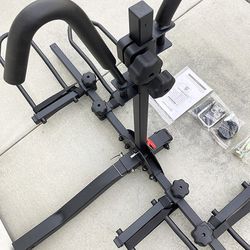 (Brand New) $115 Heavy-Duty (2 Bike Rack) Wobble Free Tilt Electric Bicycle Carrier 160 lbs Max, 2” Hitch 