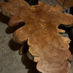 wood coffee table 