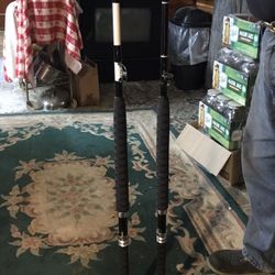 Custom Rods built on Harnell blanks Unlimited Line Weight one with Roller Guides