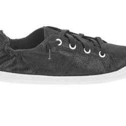 Brand New Women s Time and Tru Scrunch Back Canvas Sneakers