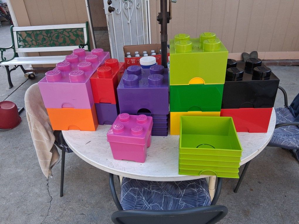 LEGO storage Boxes Bricks