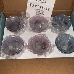 Party Lite Candle Holders