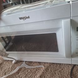 Whirlpool Over Stove Vent Microwave 