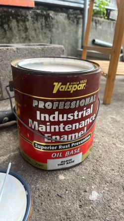 VALSPAR PROFESSIONAL MAINTENANCE ENAMEL OIL BASE PAINT