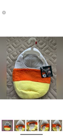 🆕Halloween Candy Corn Pet Costume