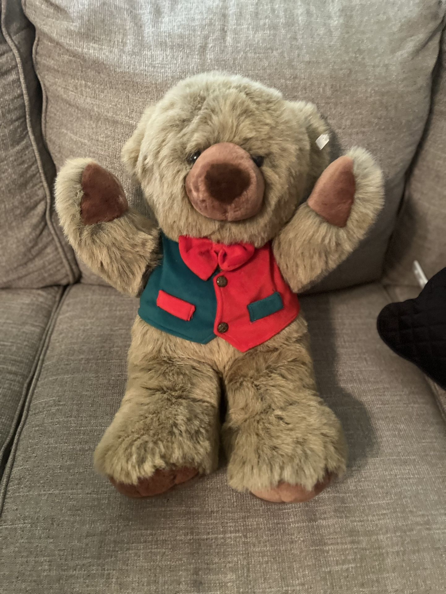 Child’s Bear With Tag New