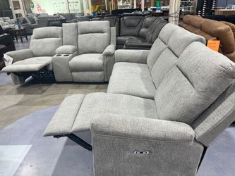 Barnsana by Ashley power recliner sofa and loveseat