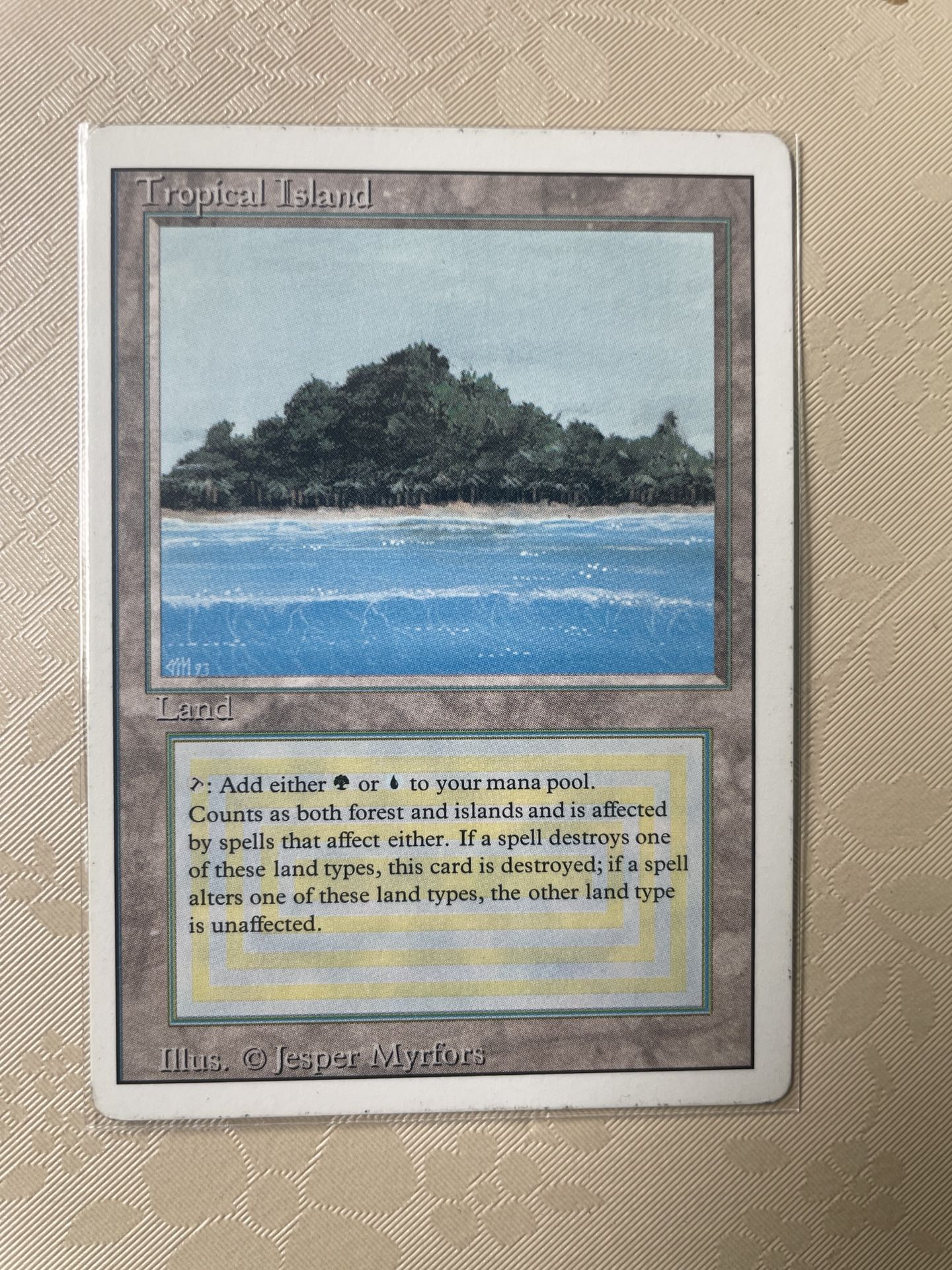MTG Tropical Island Revised