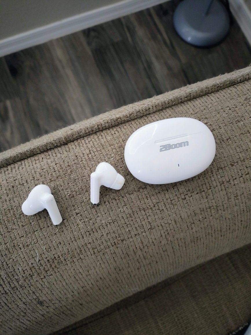 2 Boom Brand Bluetooth Earbuds..New....NOT Air Pods