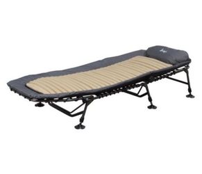 Folding Camping Cot with Padded Mattress