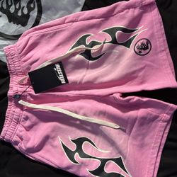 Authentic Pink Helkstar Shorts