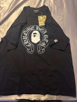 BAPE x Chrome Hearts Collab Graphic T-Shirt