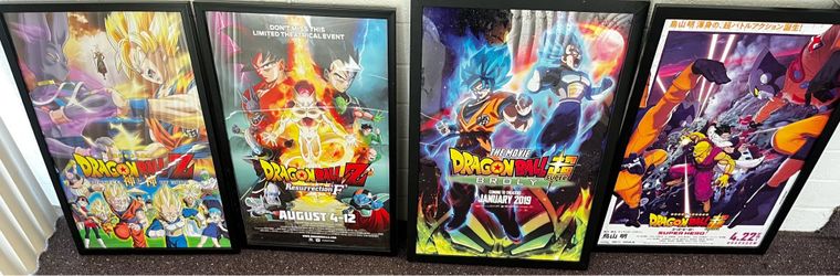 Dragon Ball Super Movie Posters – $10Each or $35 for all