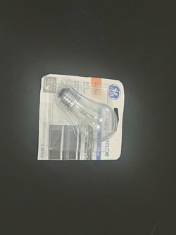 GE 40-Watt A15 clear appliance light bulb