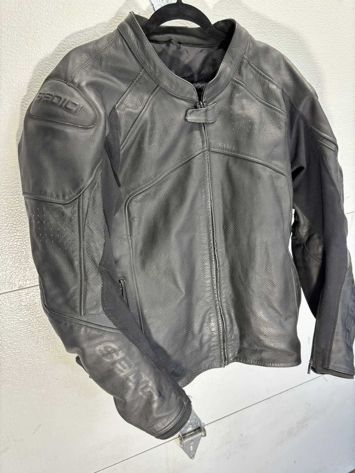 Leather Sedici Motorcycle Jacket
