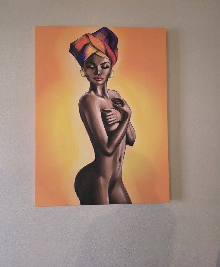 African American Woman Wall Art