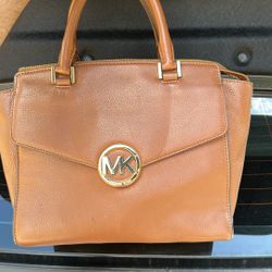 Mk Leather Bag