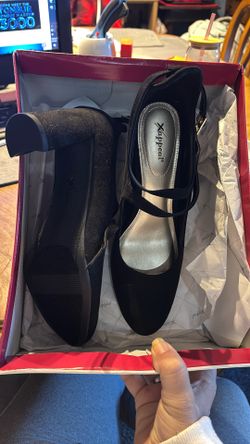 Xappeal Black Heels