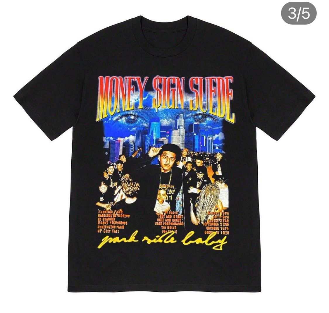 Moneysign Suede T Shirt