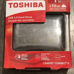 Toshiba 3.0 1TB External Hard drive 