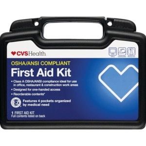 CVS OSHA ANSI Compliant First Aid Kit