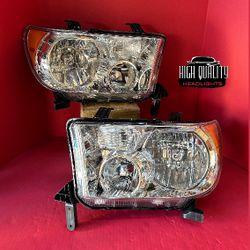 Toyota Tundra 2007. 2013 headlights.