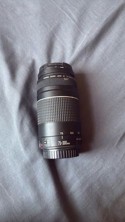 75-300m lense canon