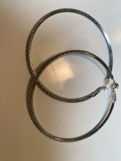 Sterling Silver Hoop Earrings