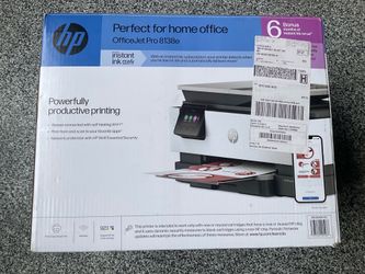 HP OFFICE JET PRO 8138e NEW OPEN BOX