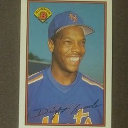 1989 Bowman Dwight Doc Gooden New York Mets N.Y. #376 Baseball Card Vintage Collectible Sports MLB Major League Pitcher