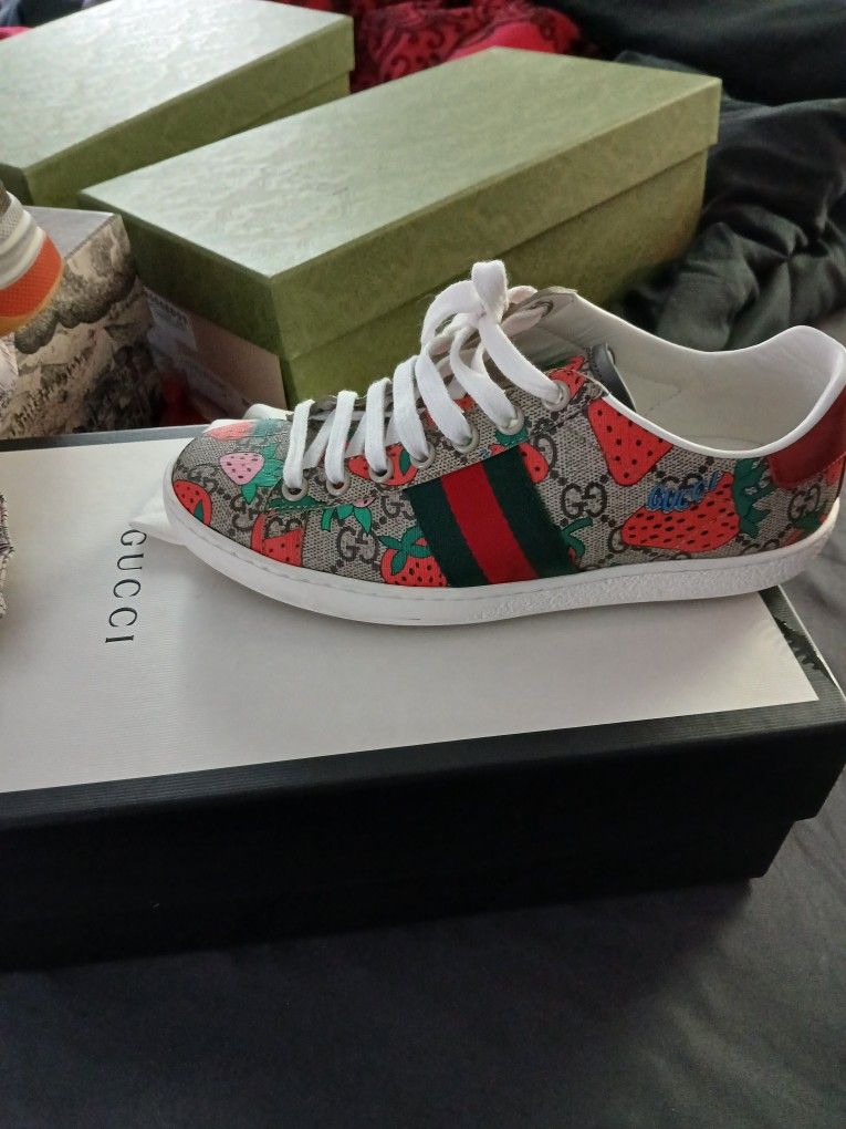 Strawberry Gucci Sneakers