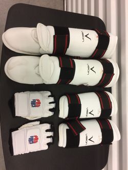 Sparring gear head elbow hands legs shin small/medium