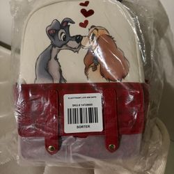 Disney Lady And The Tramp Loungefly Backpack