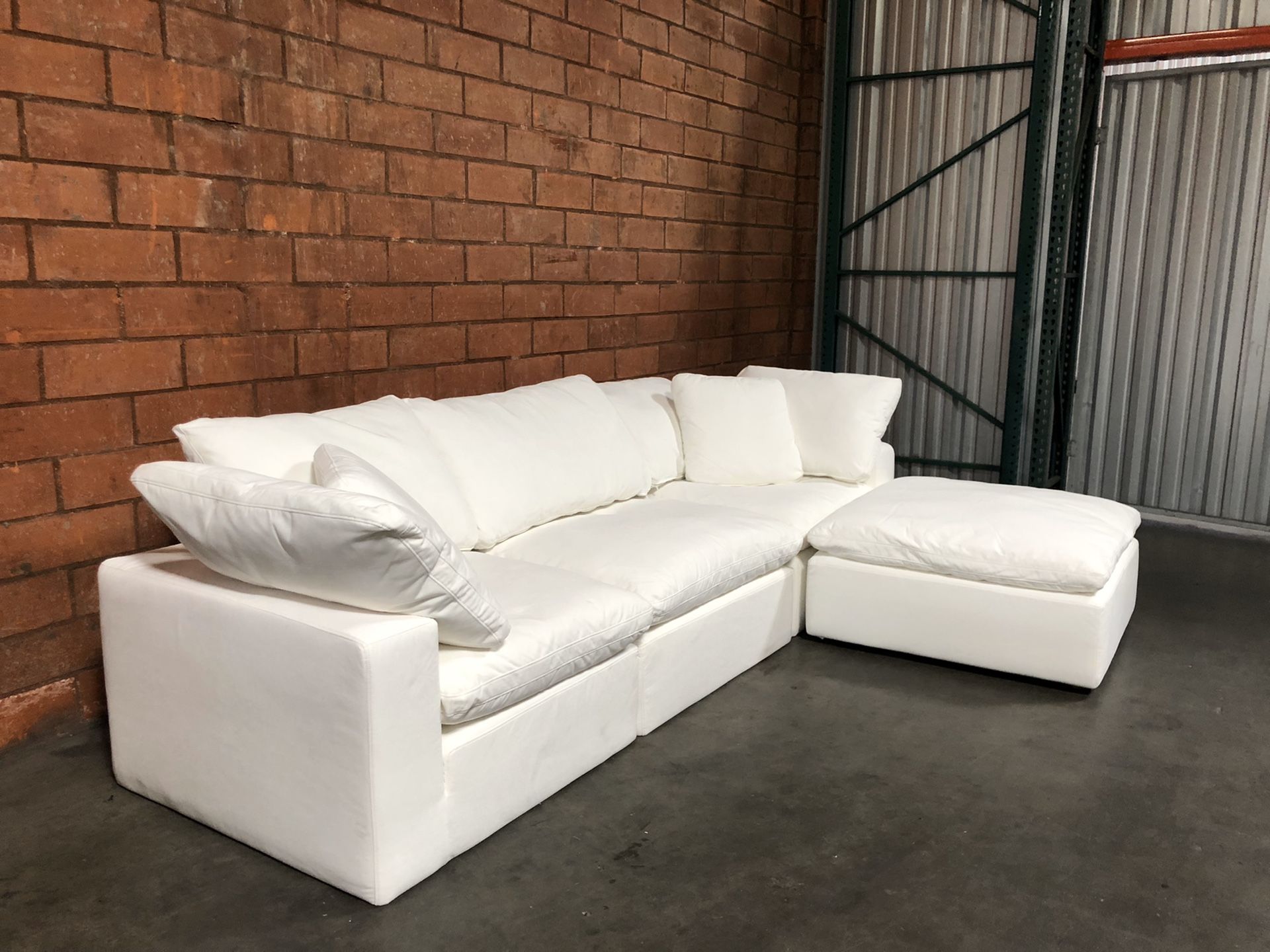 100% STAIN RESISTANT CLOUD ► Modular Sectional Sofa Couch ► $3,900 REG $12,000 PRICE FINAL - Restoration Hardware RH
